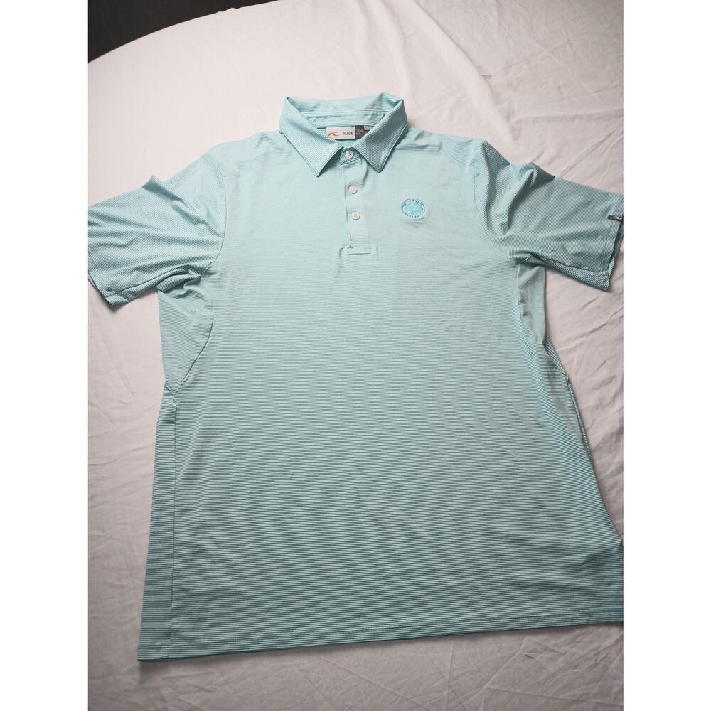 Pete Dye Golf Club  KJUS Soren Stripe Polo S/S Size 52 L